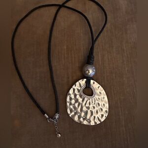 Silver and gold necklaces